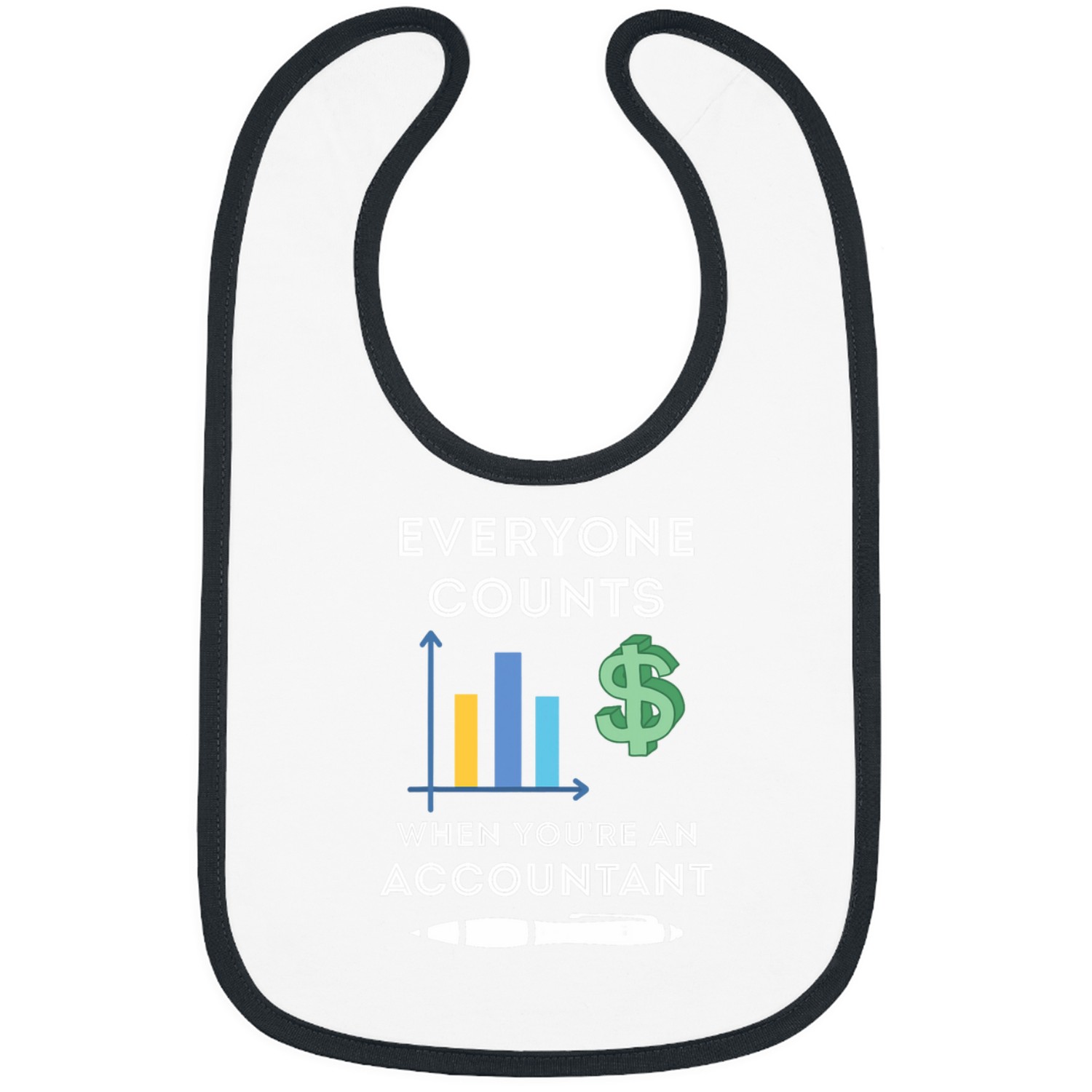 Accountant Everyone Counts Certified Public Accountant CPA Bibs