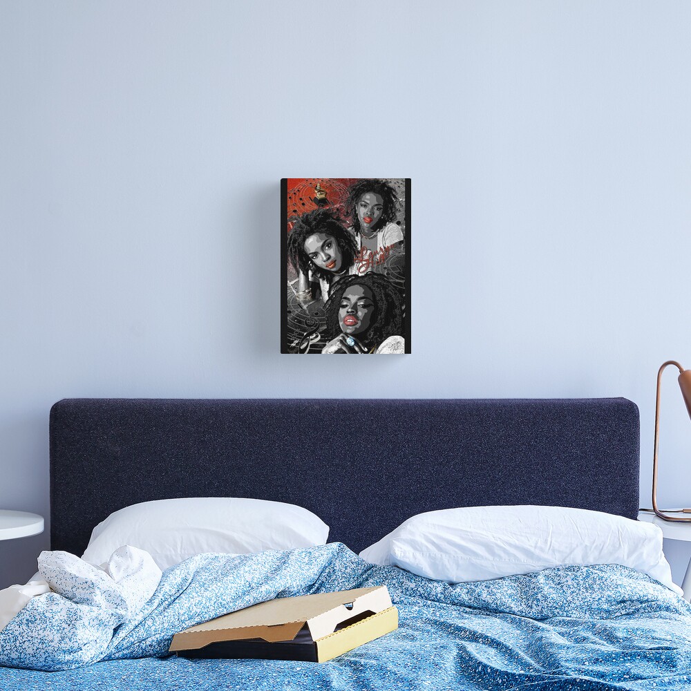 Lauryn Hill "Collage Canvas Print