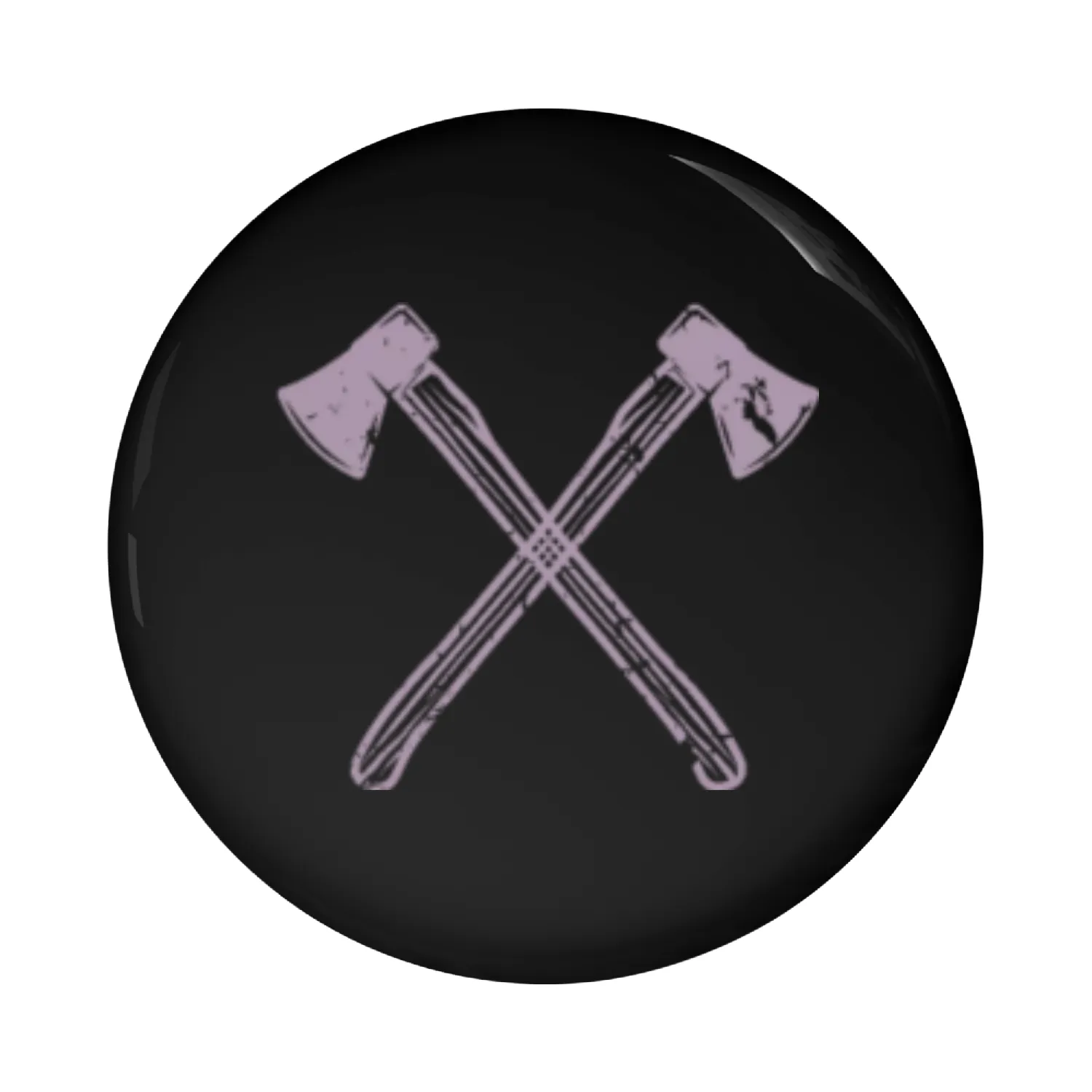 Ax crossed axes Pin Buttons