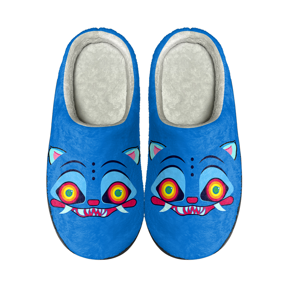 Demon Hunter Kpop Tiger Derpy Slippers,The Tiger And Bird Demon Hunter Slippers, Kp0p Saja Boys, Huntrix Merch Gifts Slippers