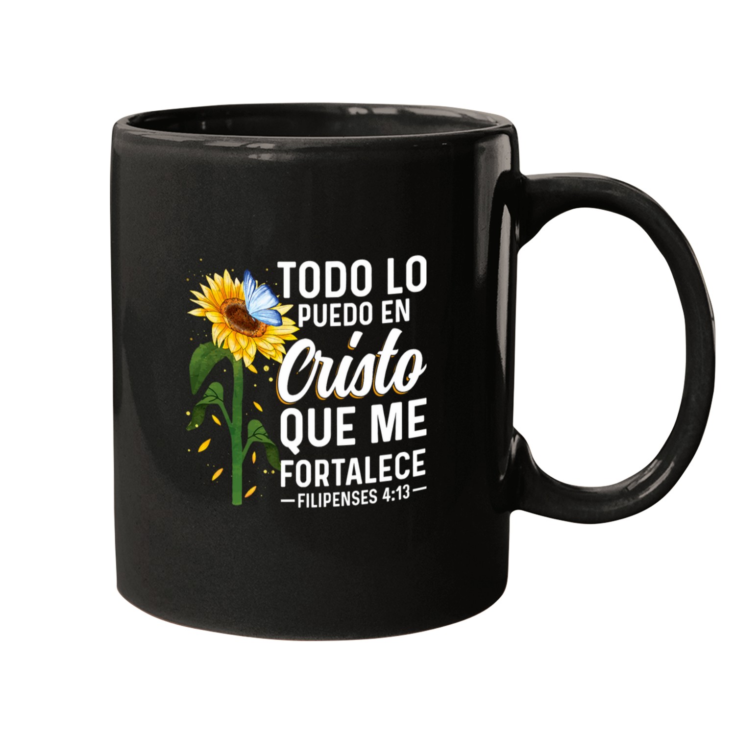 Camisetas Cristianas En Espanol Frase Biblia Filipenses 143 1 Mugs