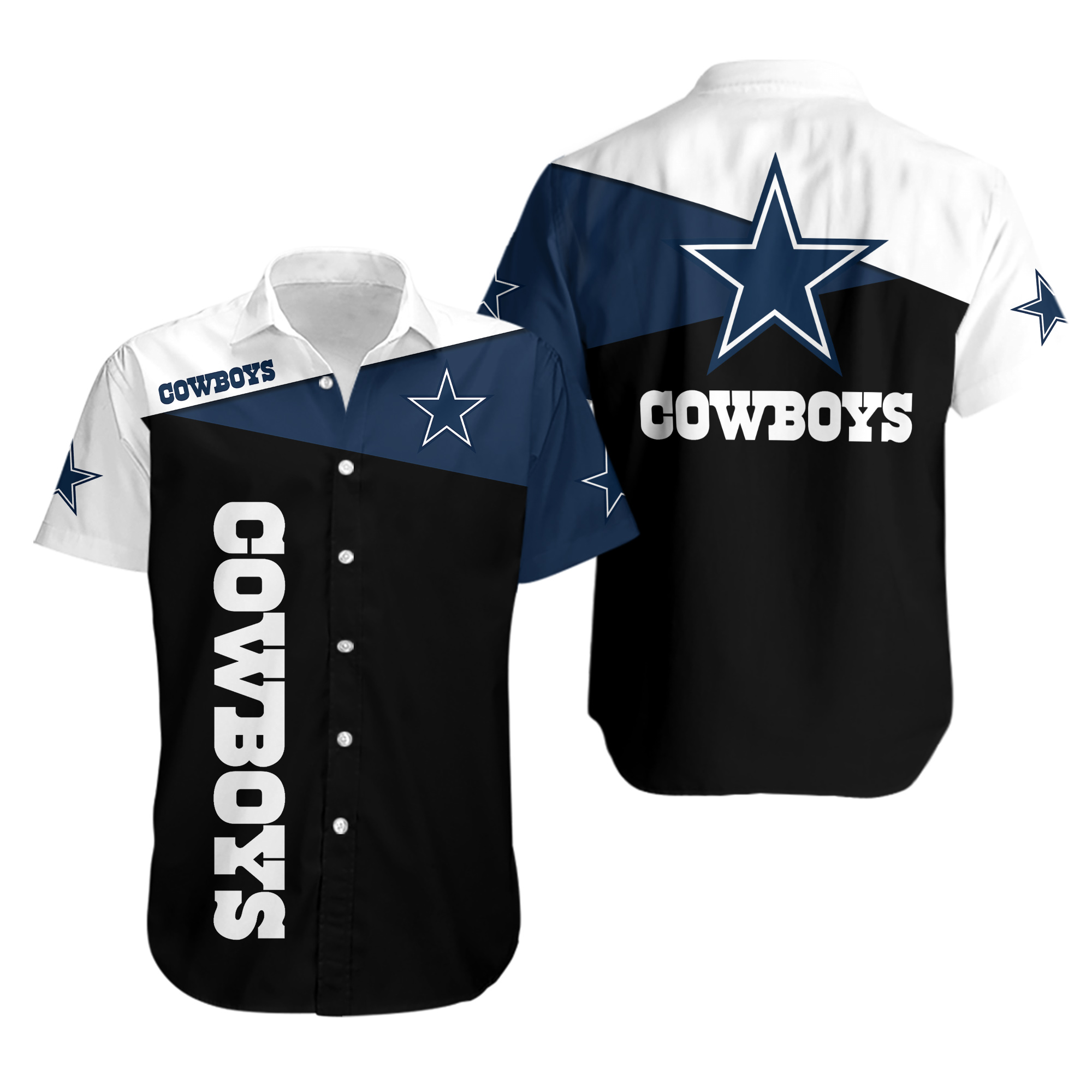 Dallas C.o.w.b.o.y.s Classic Block Hawaiian Shirt , Gift for Fan