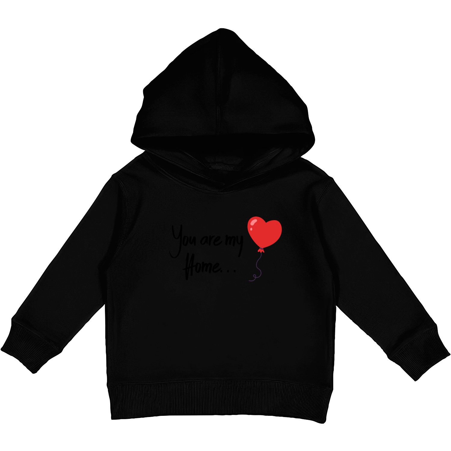 Valentines - You are my home Kids Pullover Hoodies