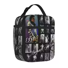 Michael Jackson King Of Pop Dance Singer Thermal Lunch Bag