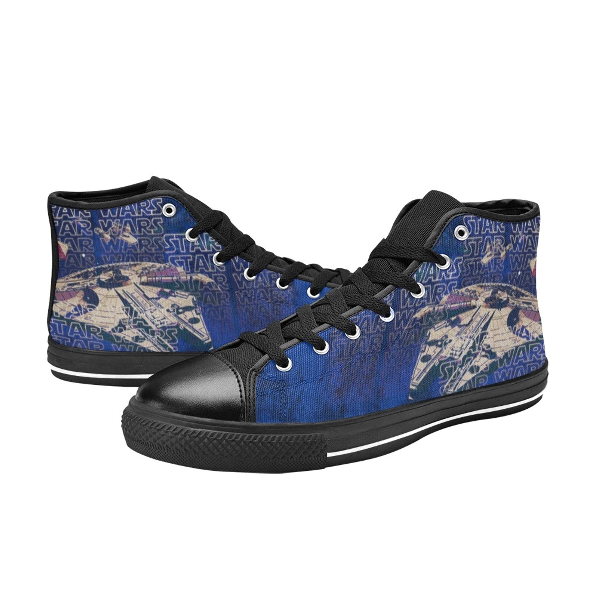 Star Wars Inspired High Top Canvas Shoes