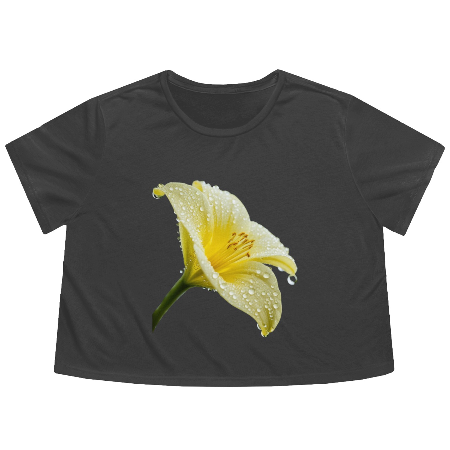 Beauty In Nature Flowy Cropped Tees