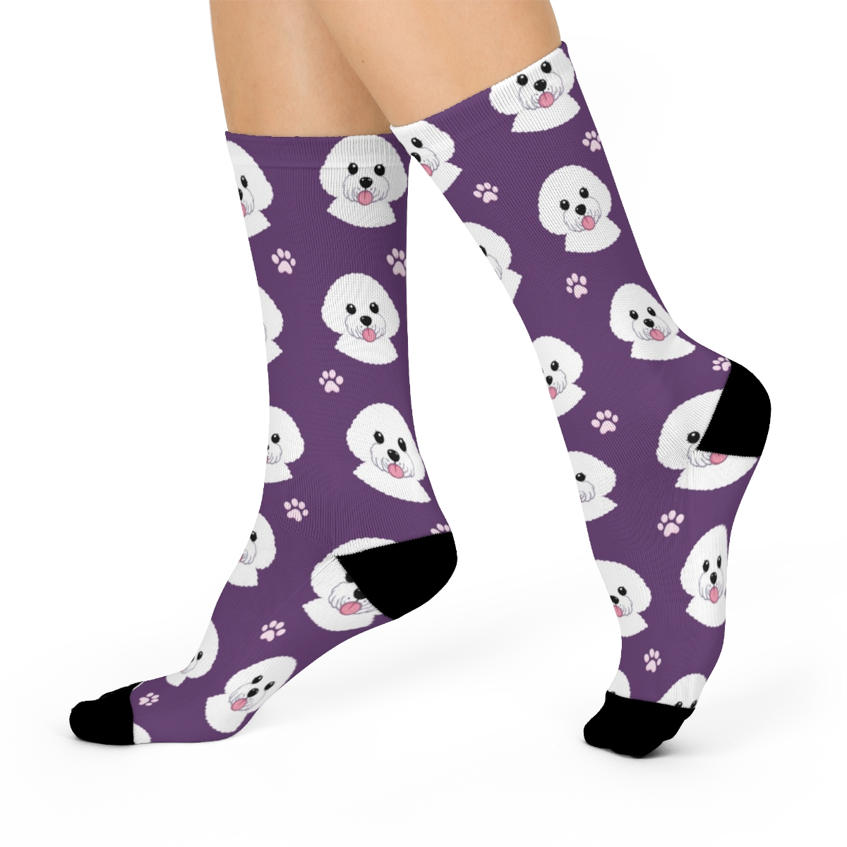 Bichon Frise Dog Socks, Gift Ideas for Pet Lover