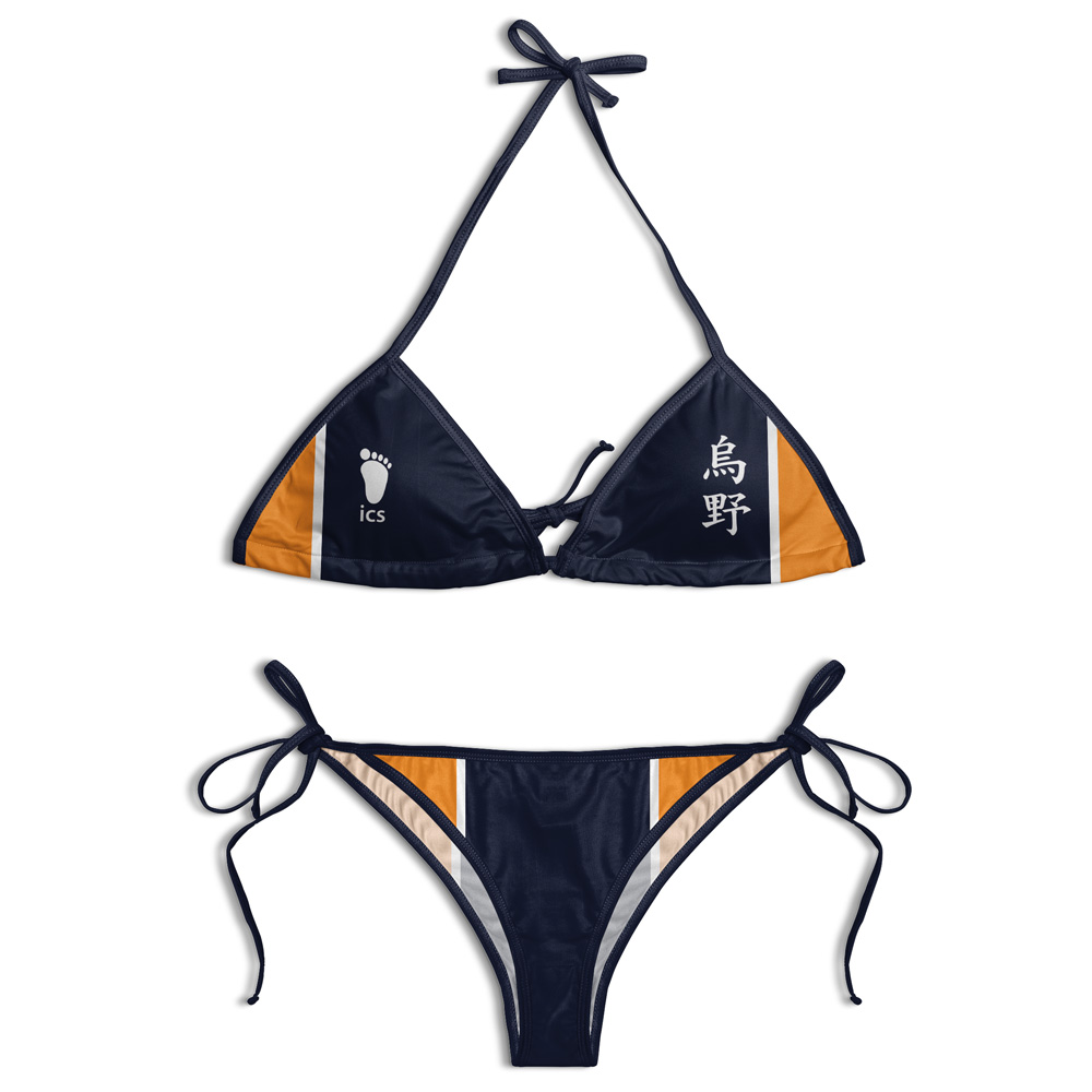 Team Karasuno Haiikyuu String Bikini for Women