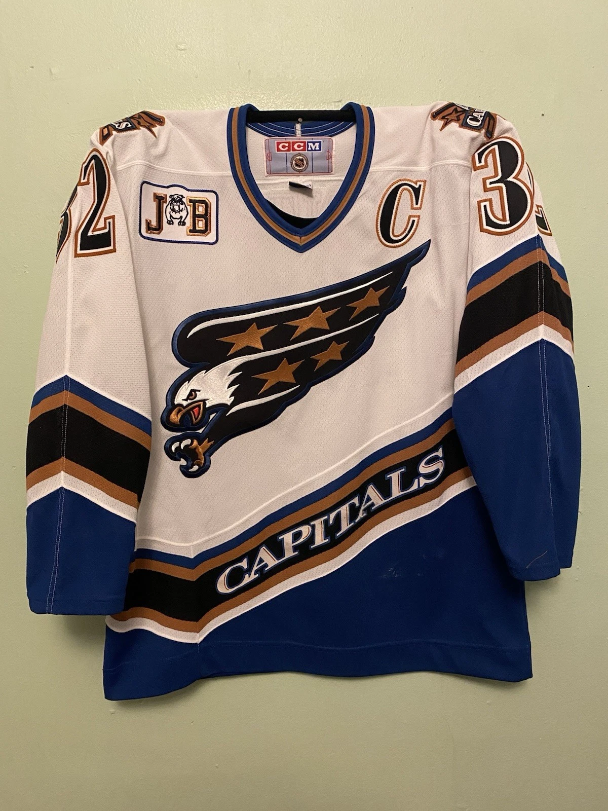 Dale Hunter Washington Capitals Men's Hockey Jersey