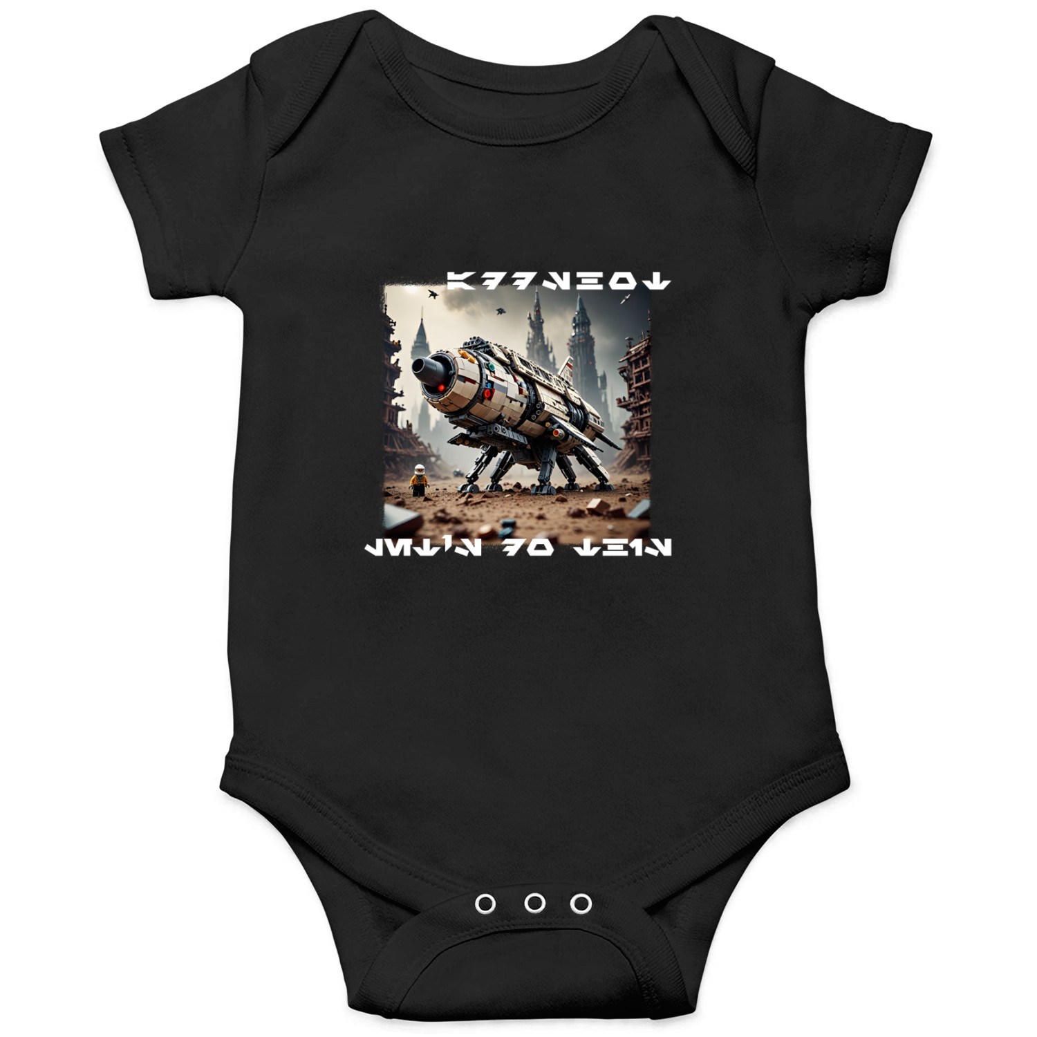 Brick Starship 001 Onesies