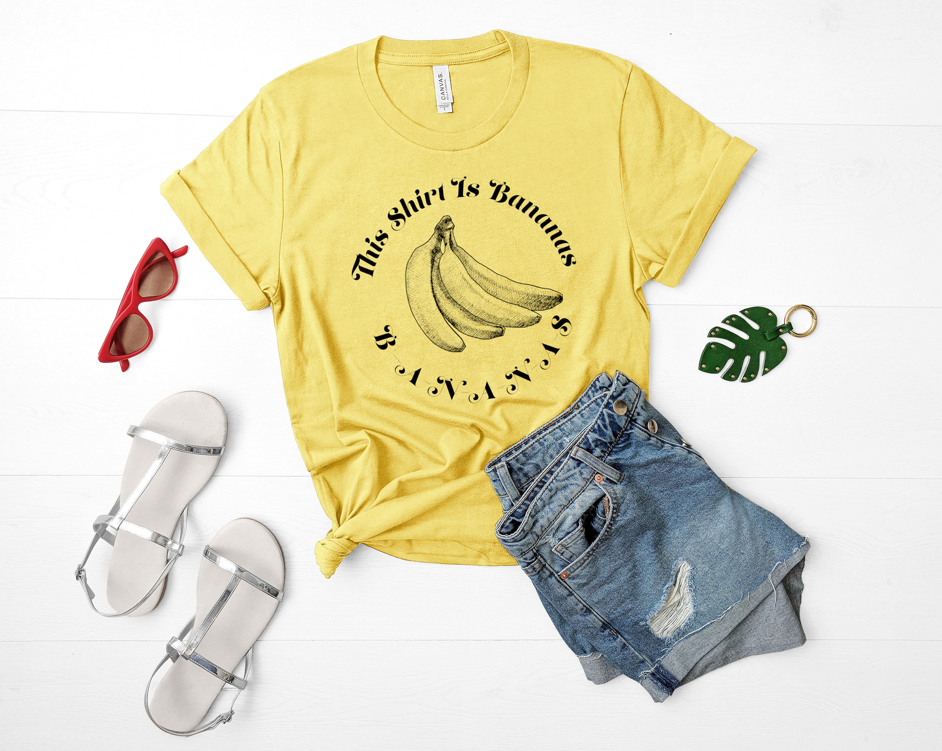 Hollaback Tee - This Shirt is Bananas - Funny Retro Vintage Style Shirt - 2000s Gift for Gwen or Pop Fans