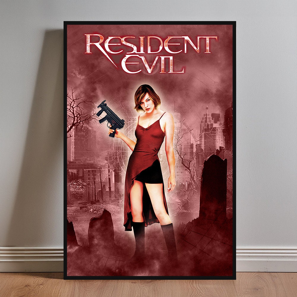 Resident Evil 2002 Movie Poster - Film Fan Collectibles Unfamed poster, Available in 7 sizes poster, Gift for fan, Movie lover gift
