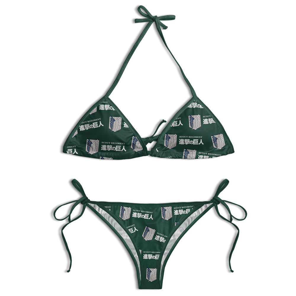 Scouting Regiment AO Titan String Bikini for Women