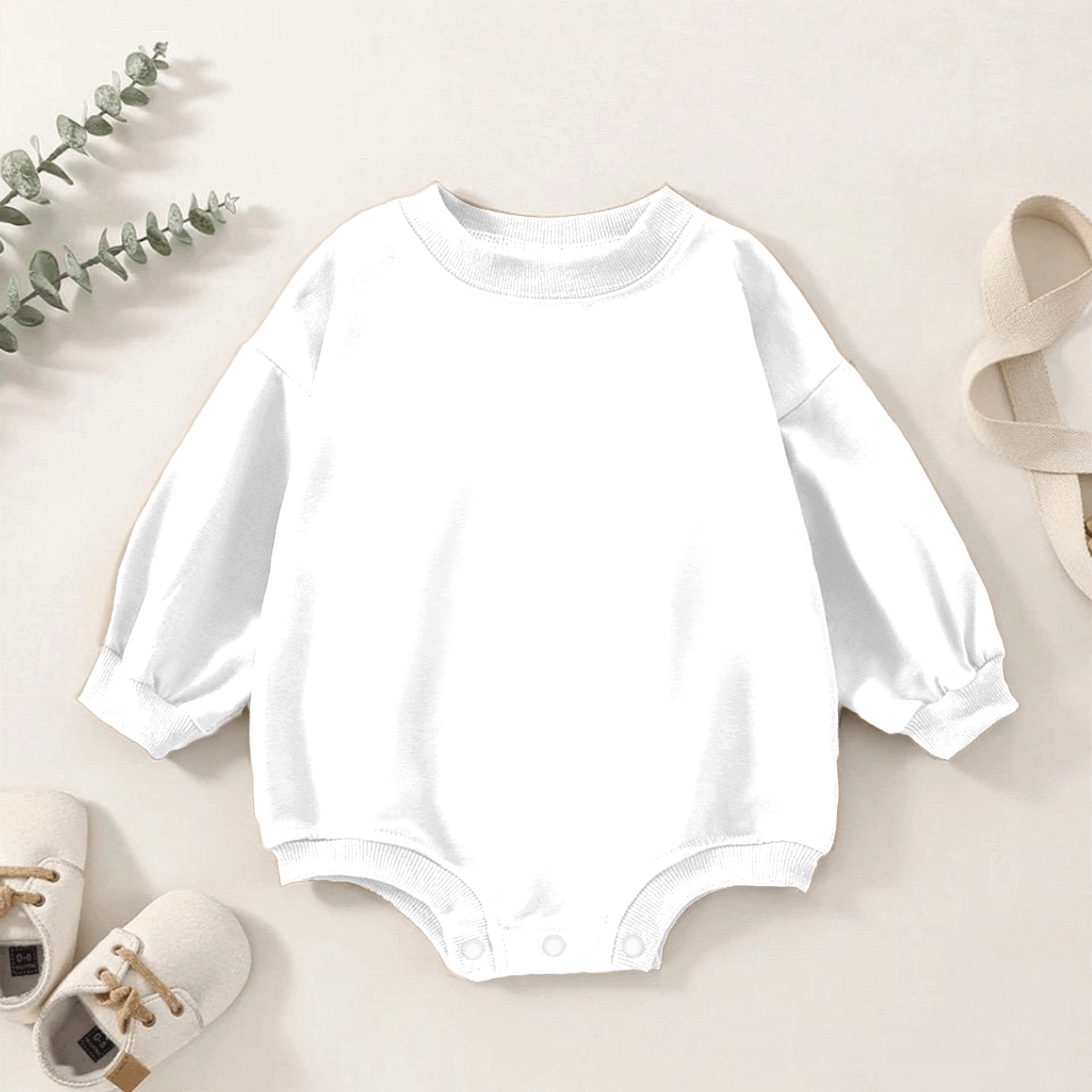 Bible Verse Rooted In Christ Ephesians 3:18 Jesus Baby Romper Sweatshirts
