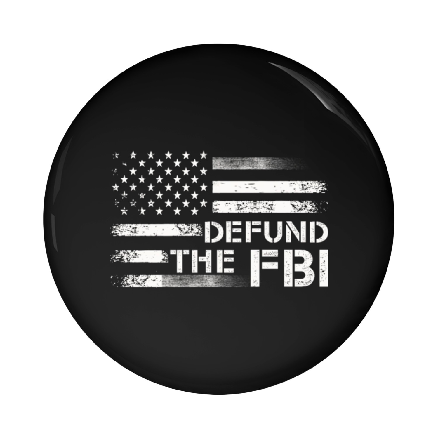 Defund the FBI Anti-Government Political American Pin Buttons