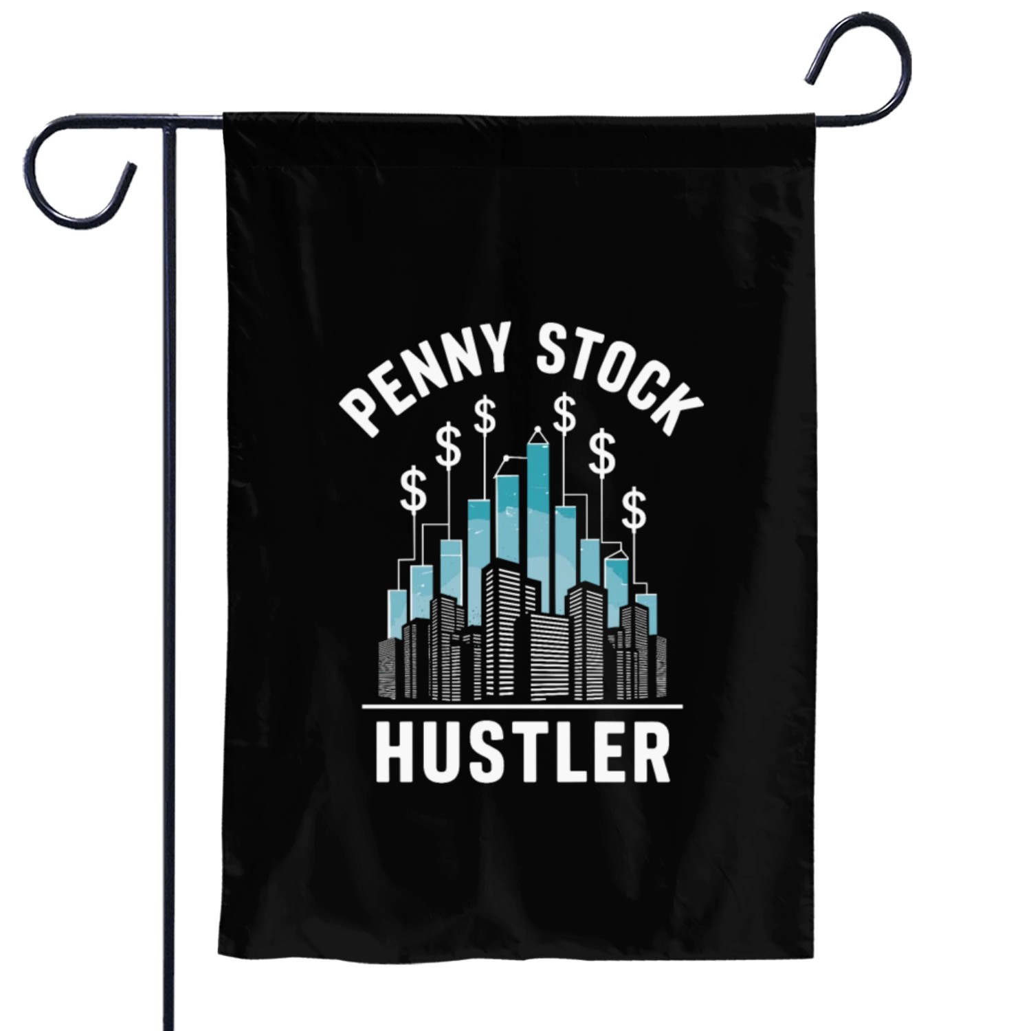 Stock Market trader Forex Trader Investor Trading Garden Flags