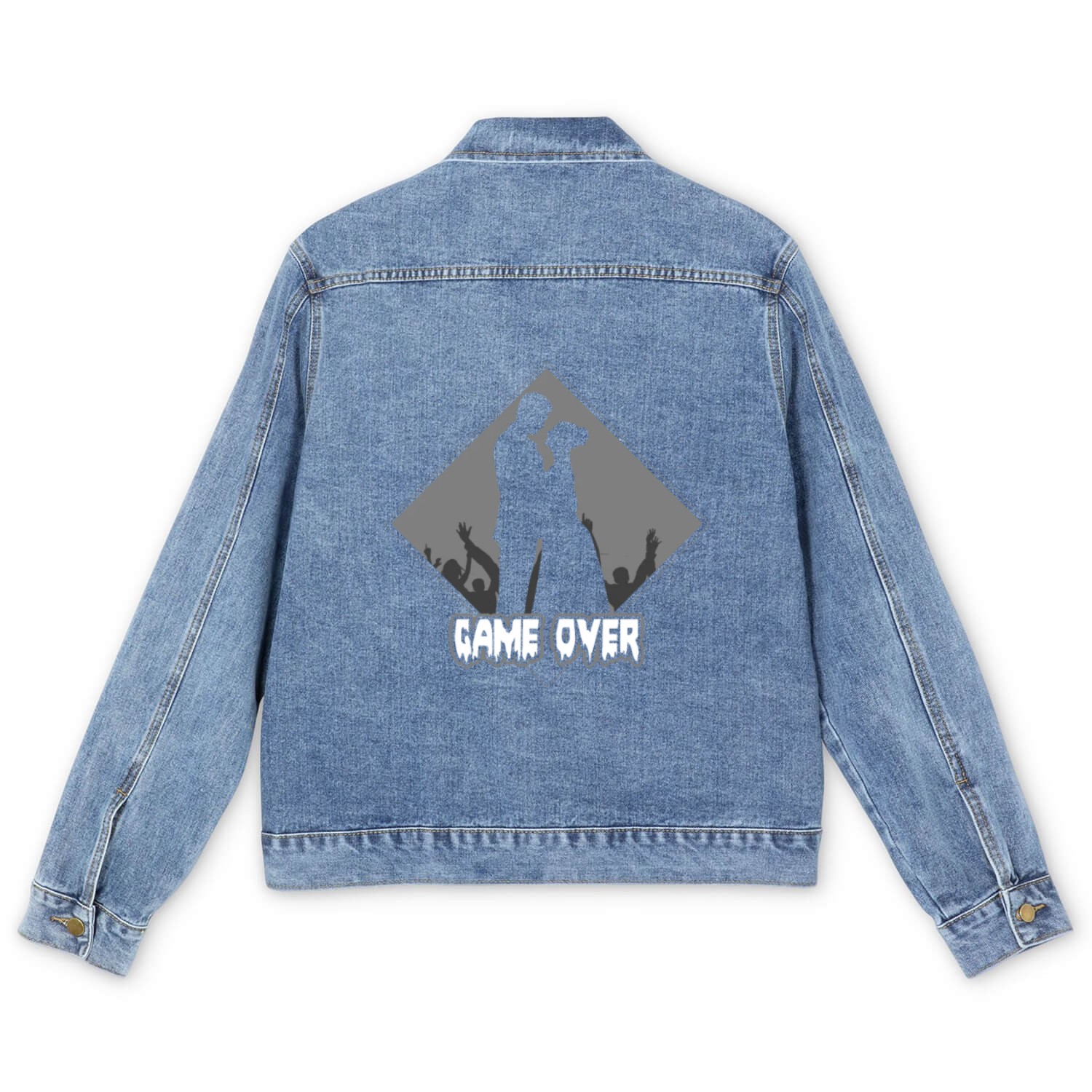 Bachelors Last Party,Game Over Men's Denim Jackets