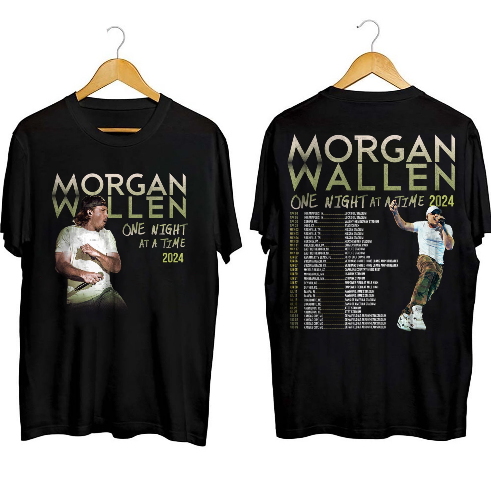 Wallen Western - One Night at a Time Tour Shirt
