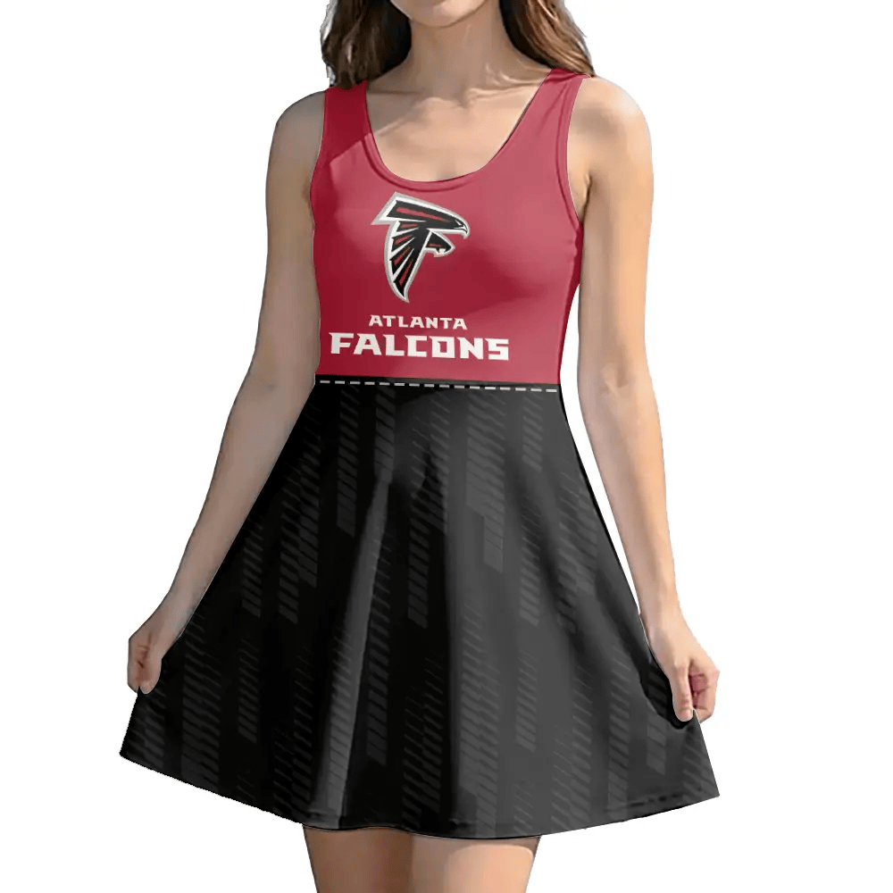 Atlanta Falconss Women Girl Skater Dress