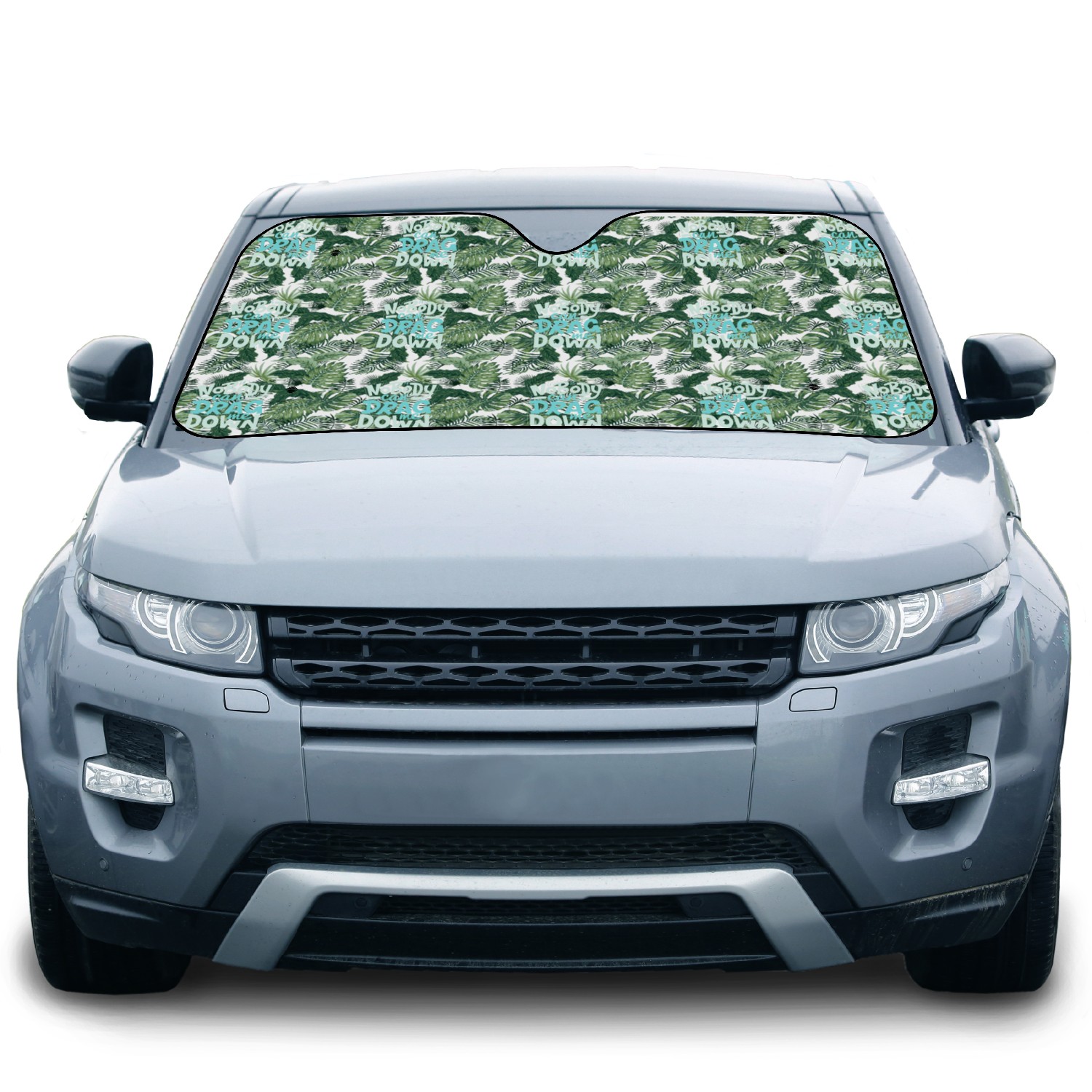 Unstoppable: 'Nobody Can Drag Me Down' Car Sun Shades