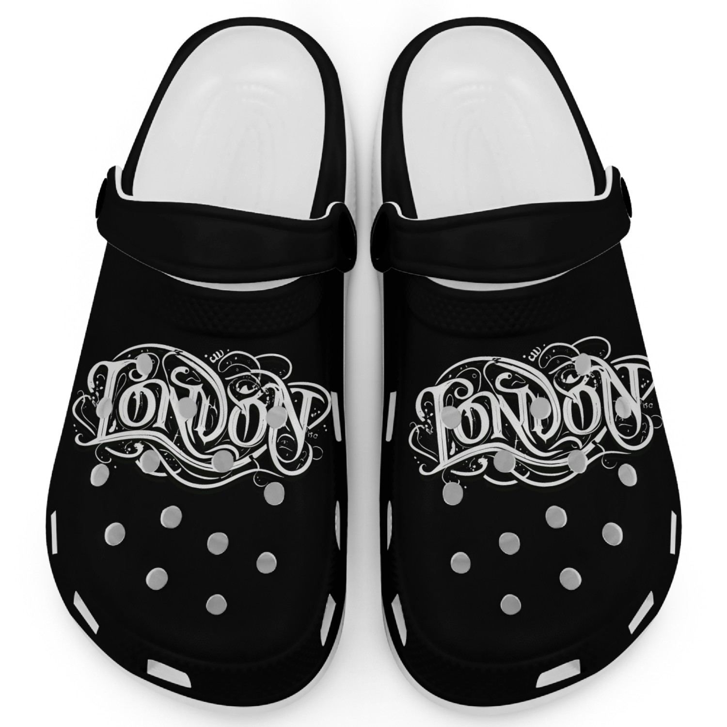 London Metalheads - London Metal Music Headbanger Clogs
