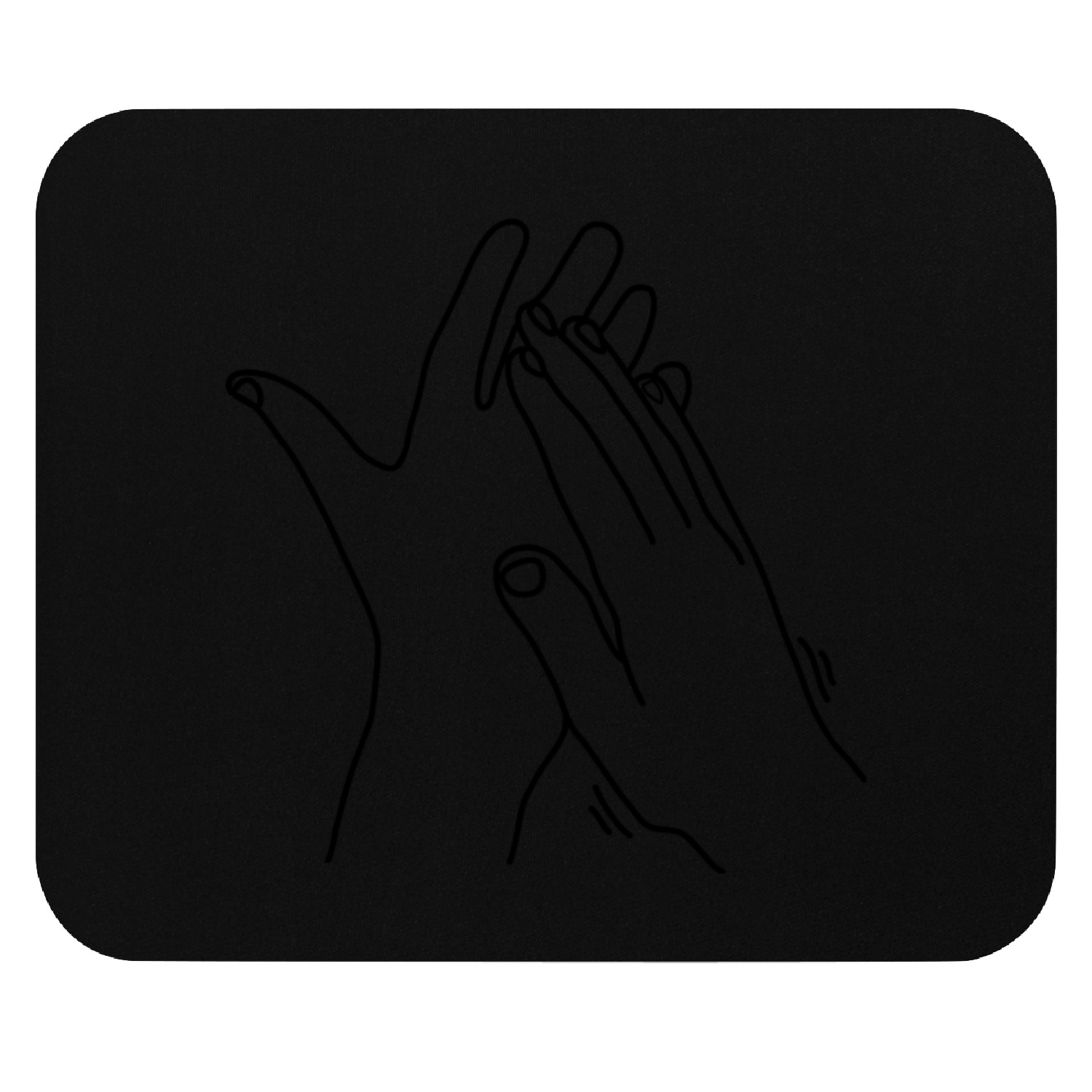 clapping hands Mouse Pads