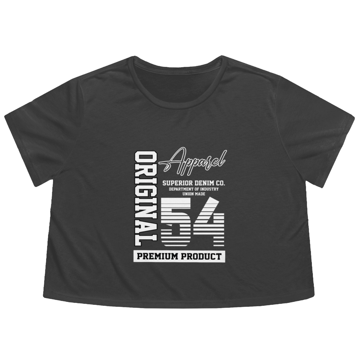 1954 Vintage Birthday Vintage Gift Retro Flowy Cropped Tees