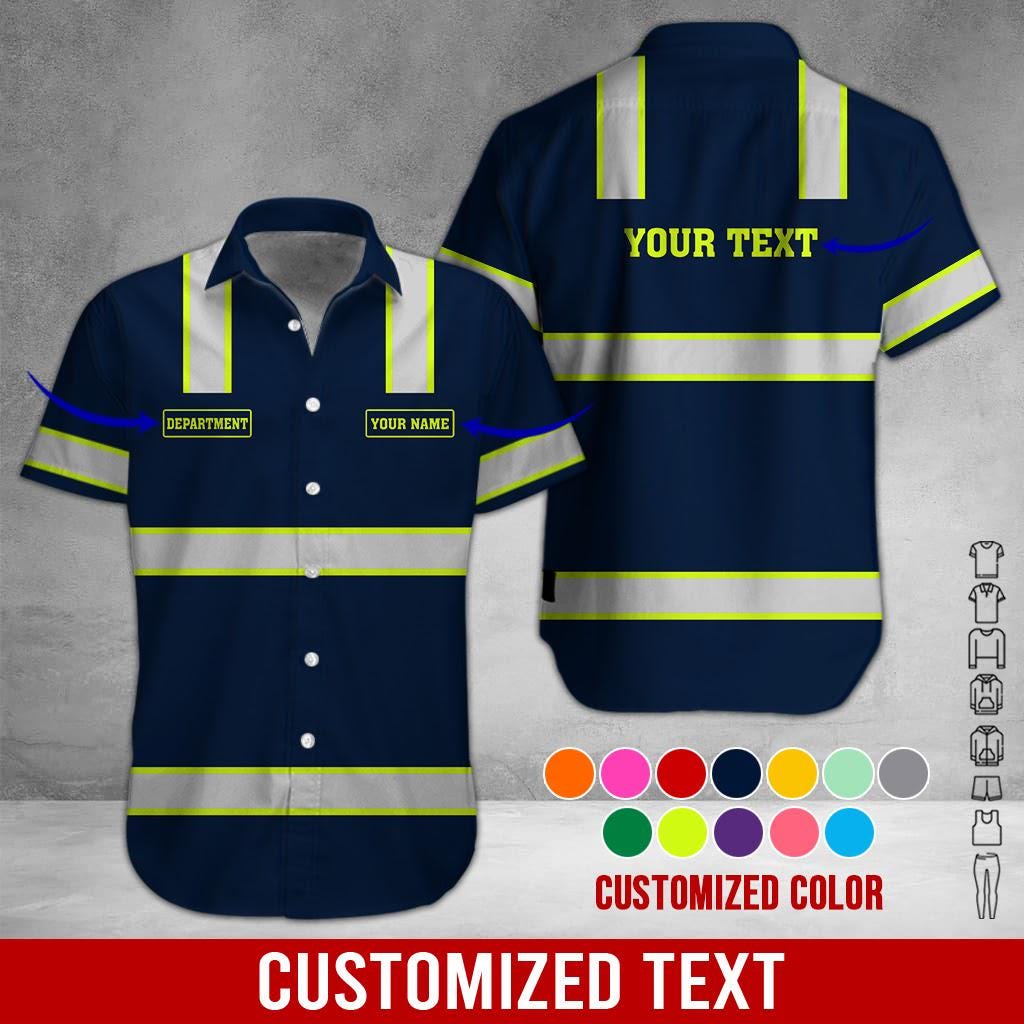 Custom Name & Department Uniform | Personalized Workwear Top