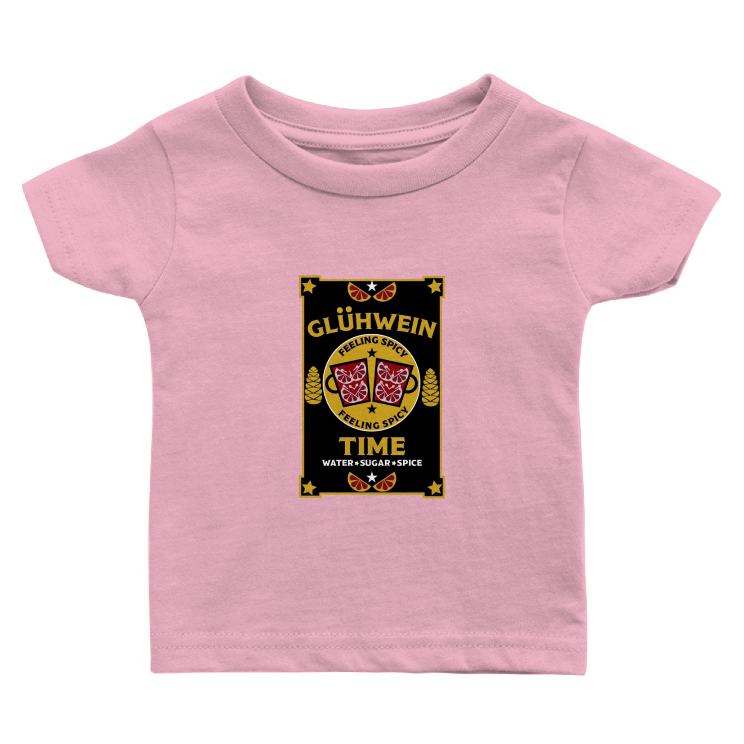 Xmas Mulled Wine Glühwein Baby T Shirts