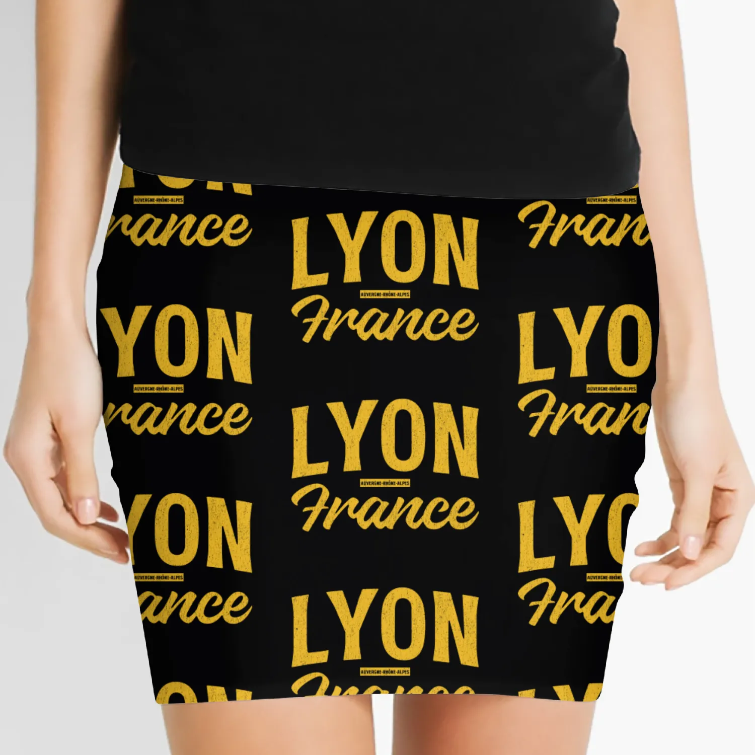 Lyon - France - City - French Women's Mini Skirts