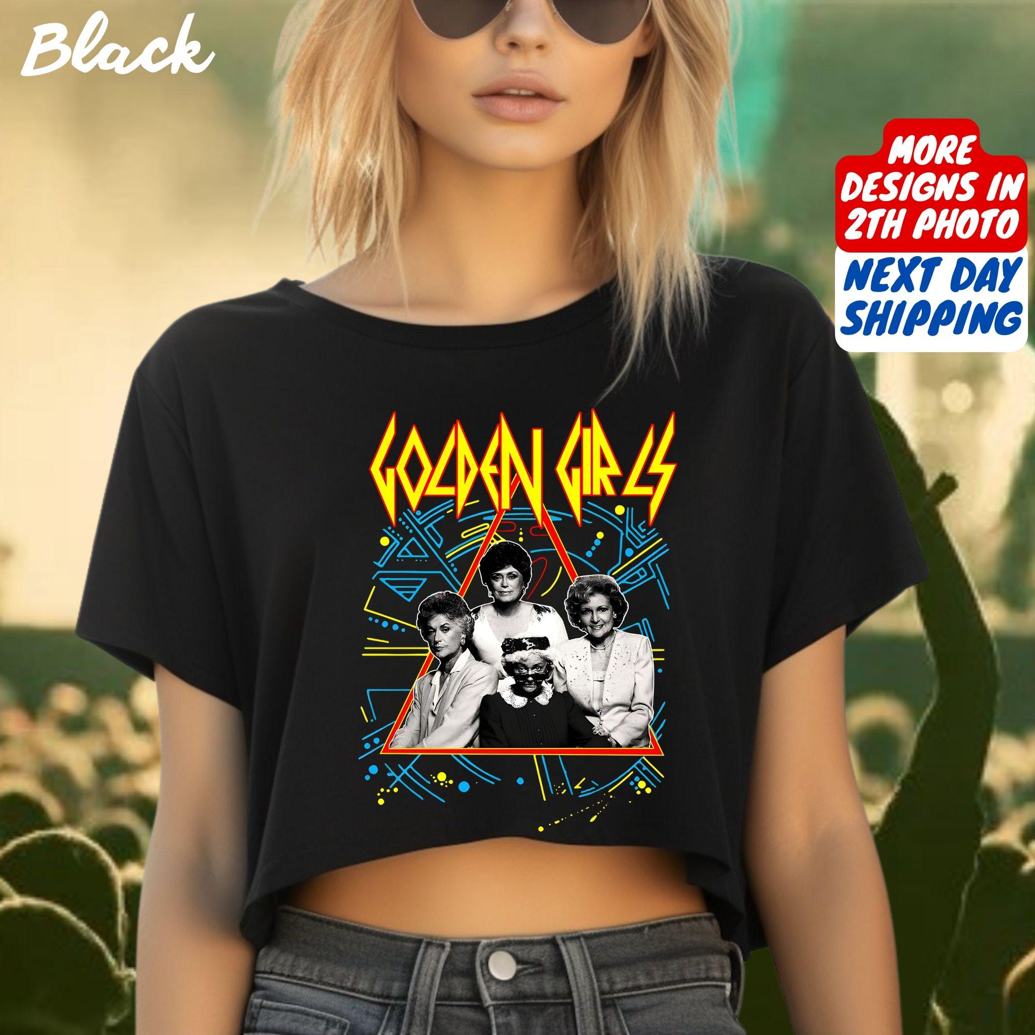 Stay Golden Thug Life Crop Top, The Stay Golden Fan Crop Top, Stay Golden Lover Gift, 80s TV Sitcom, Crop Top For Women