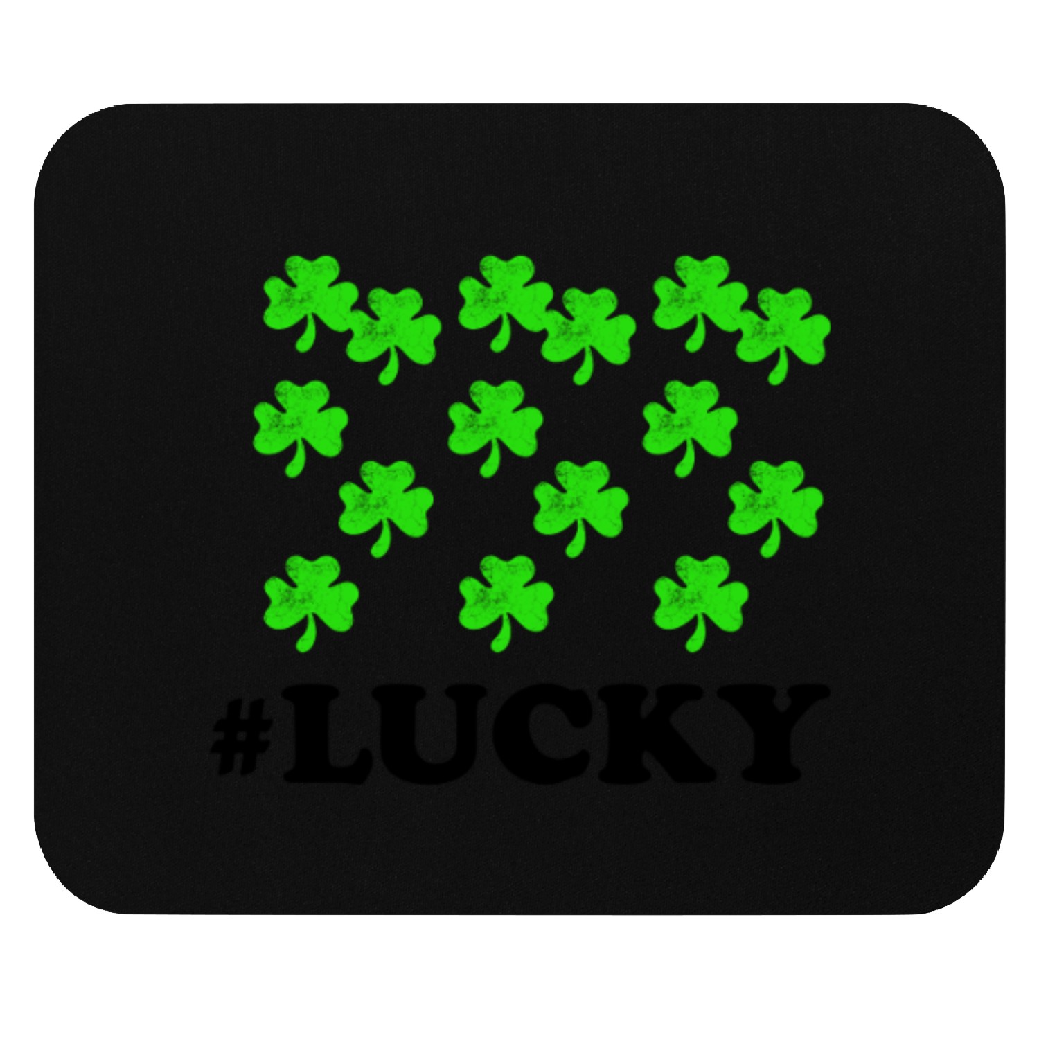 charmrocks lucky Mouse Pads