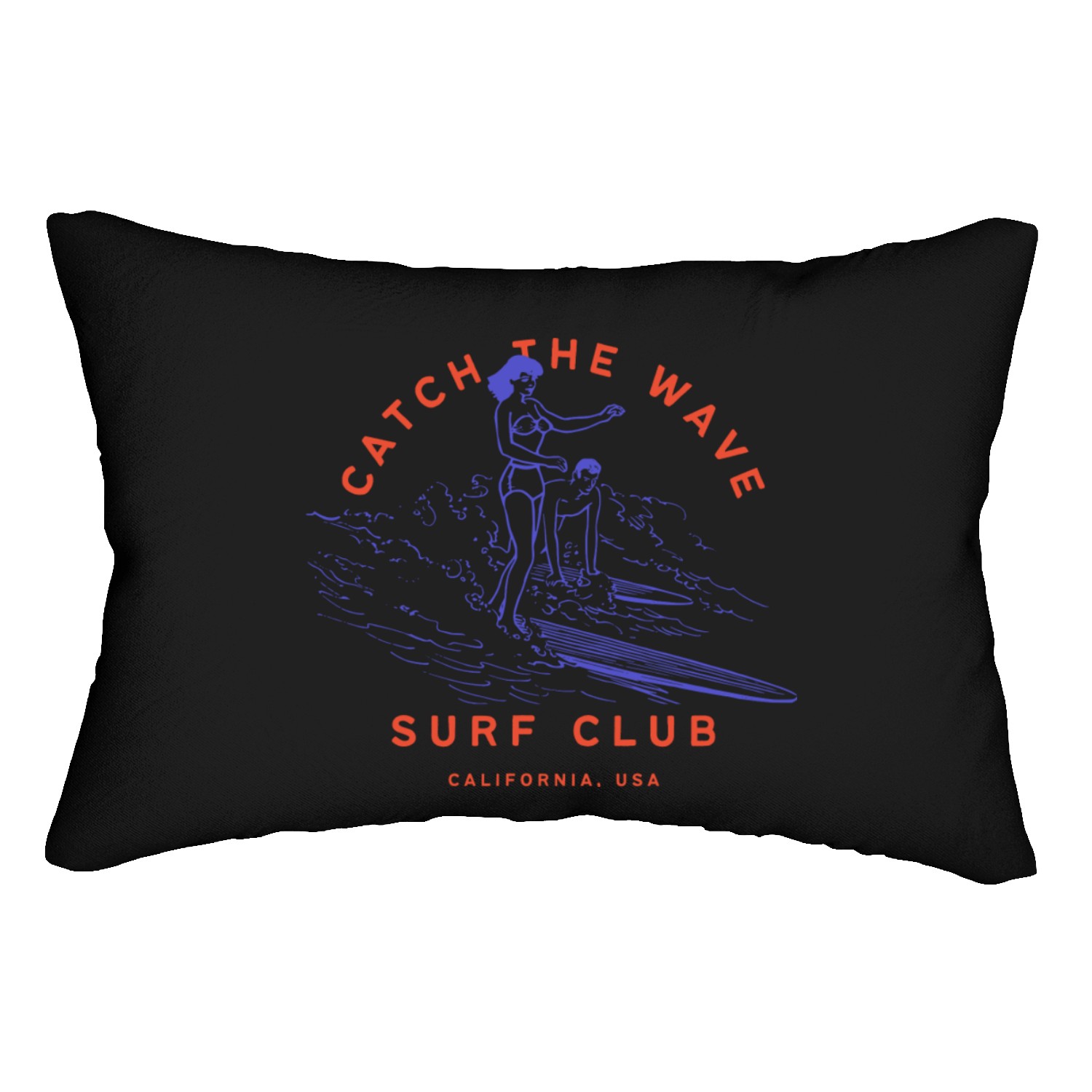 Catch The Wave Lumbar Pillows