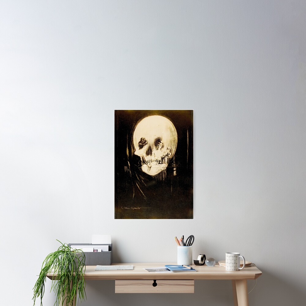 All is Vanity, by Charles Allan Gilbert Poster