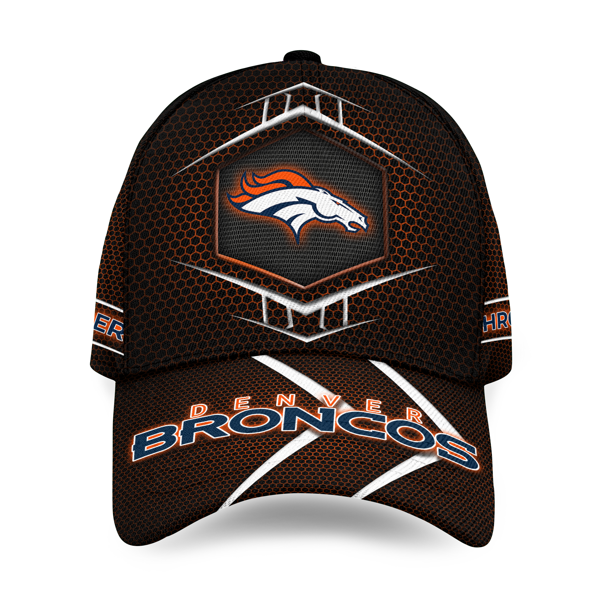 Personalized Denver Cap, Denver Team Football Cap, Broncos Game Day Football Cap, Denver Sports Gifts