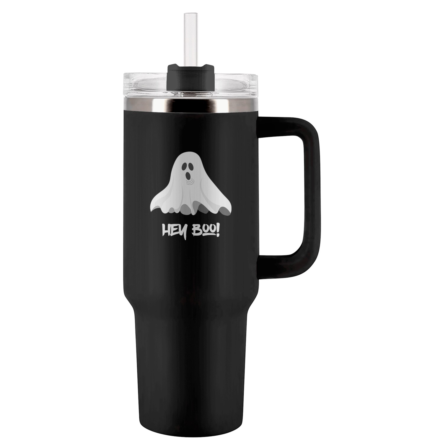 Hey boo 1 Tumblers 40 Oz With Handle