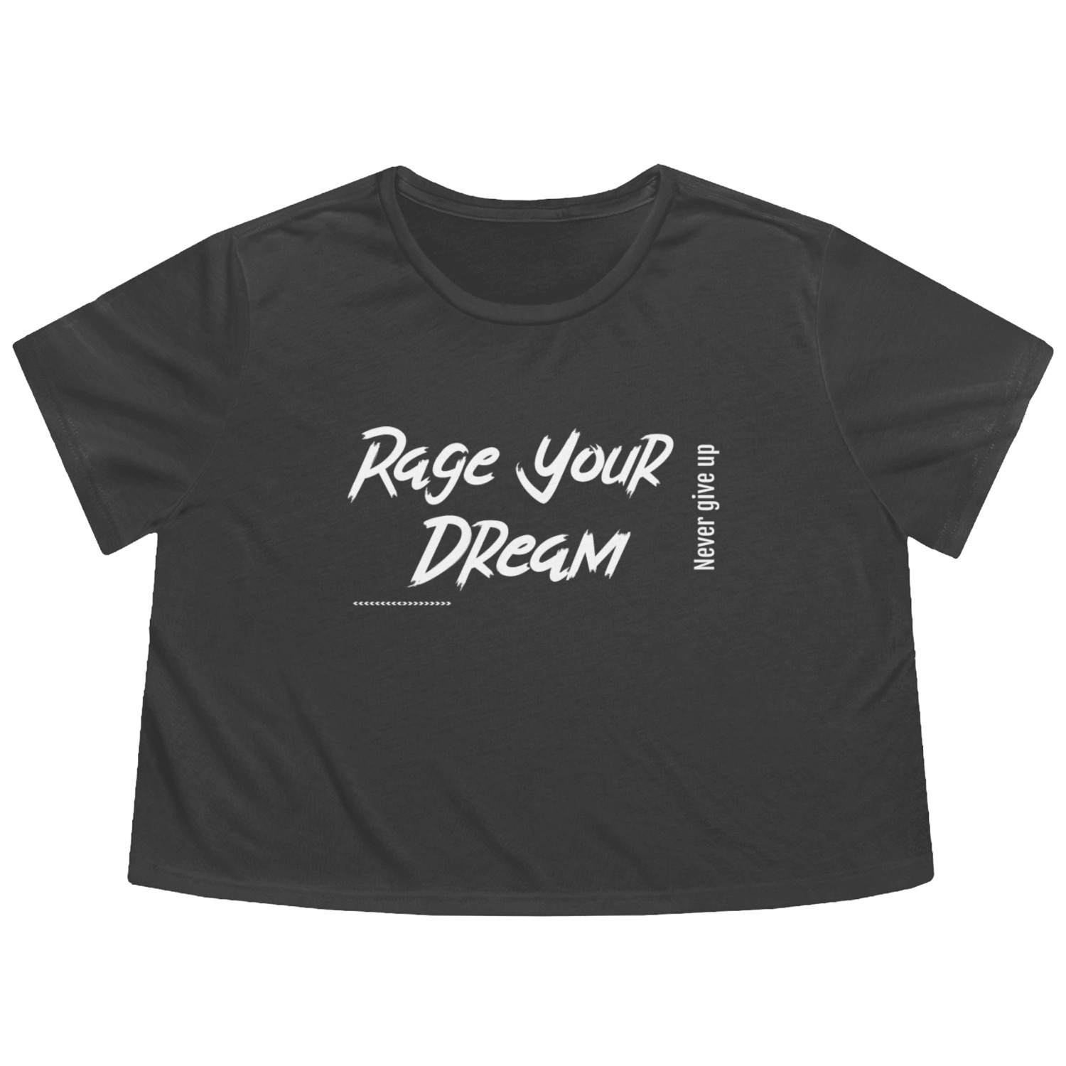 Flowy Cropped Tees rage your dream