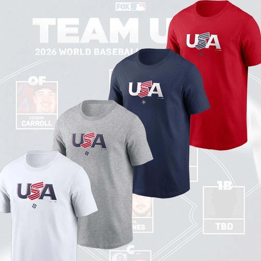 USA Baseball 2026 World Baseball Classic Wordmark For Fans