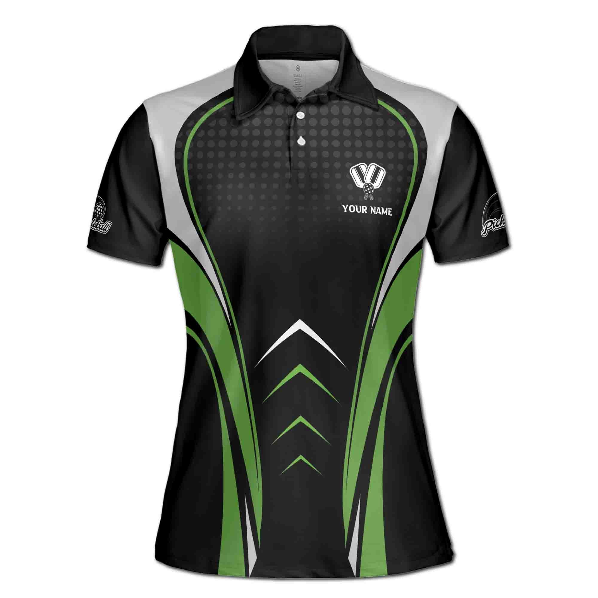 Personalized Pickleball Team Women's Polo Shirt