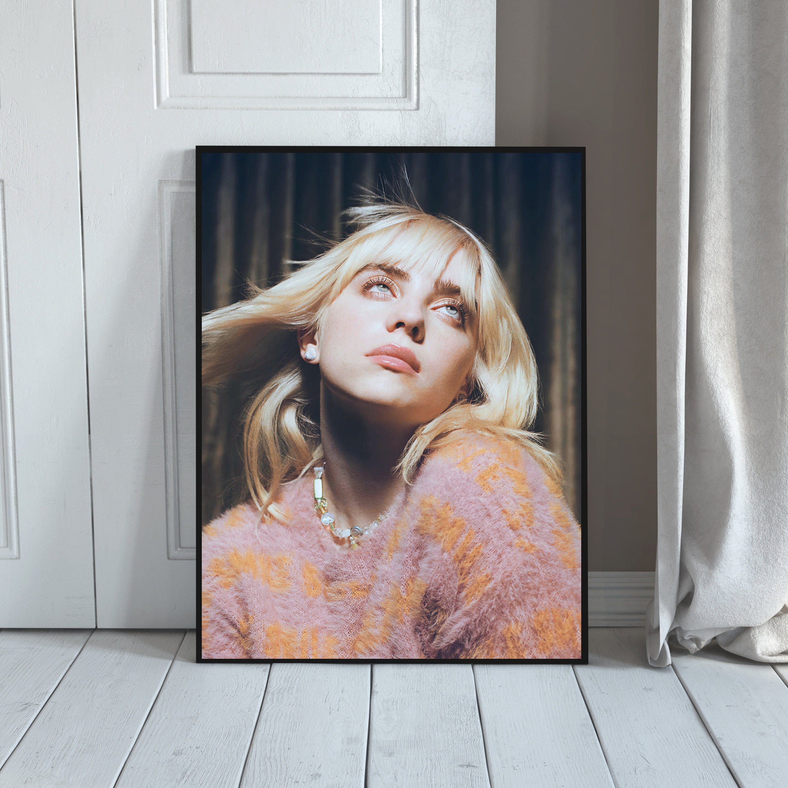 Billie Eilish Happier Than Ever Poster, Billie Eilis Poster, Hit Me Hard And Soft Poster