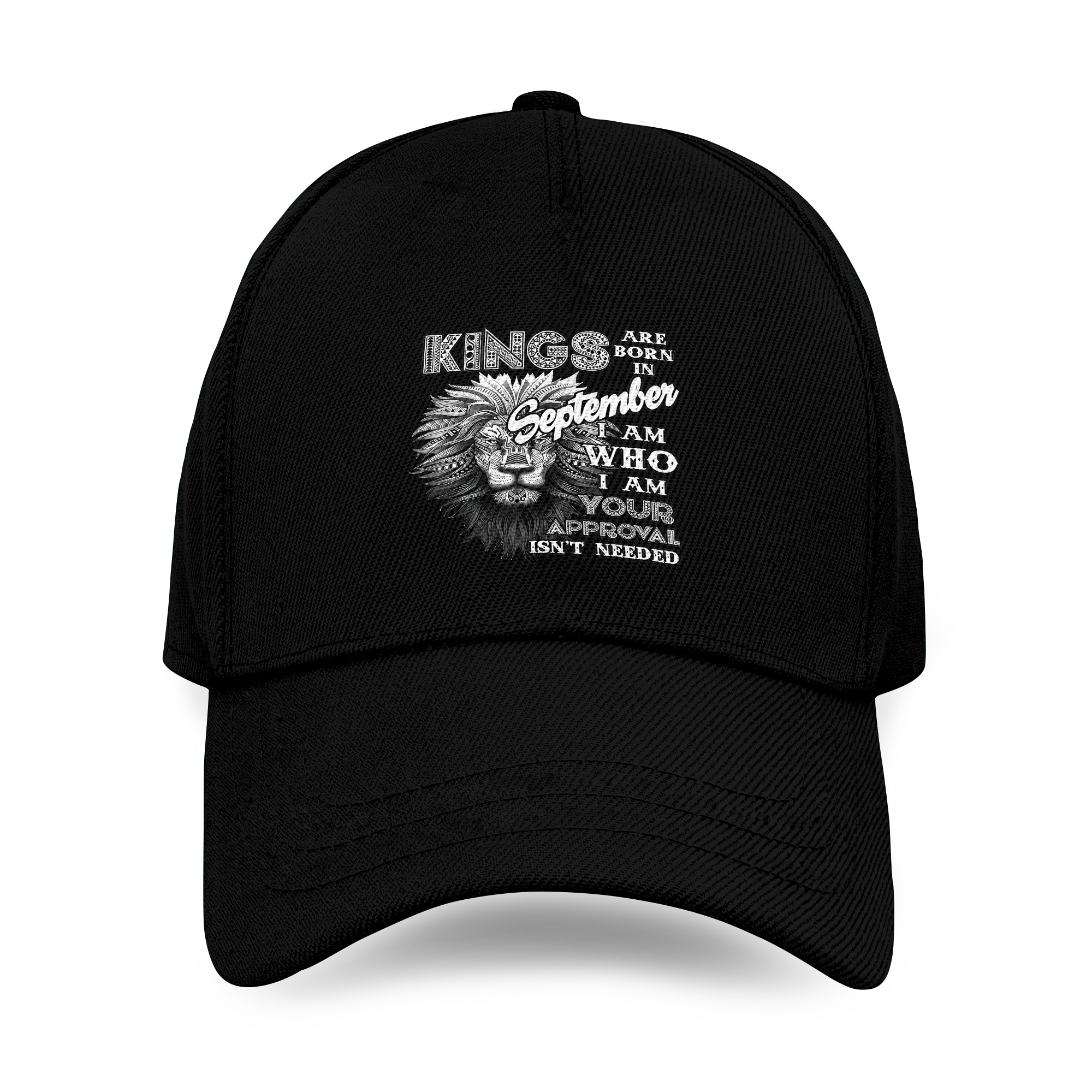 Kings Are Born On September Baseball Cap