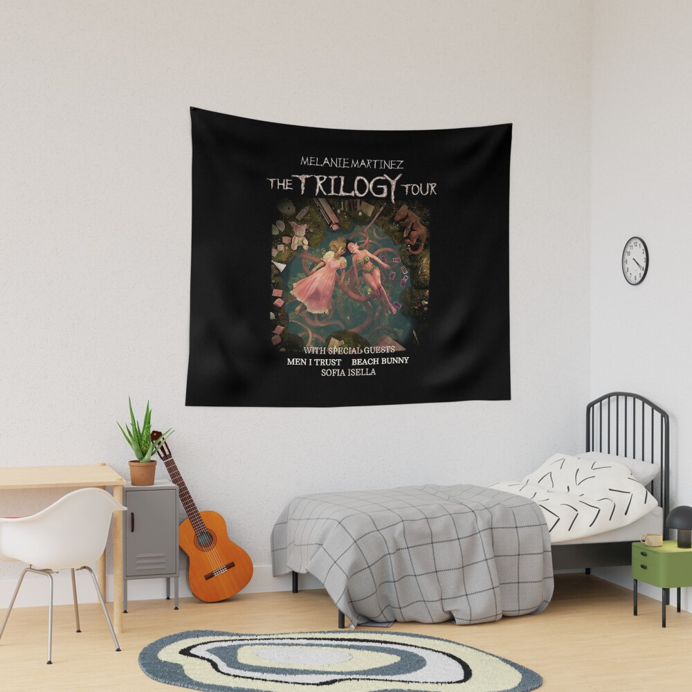 Vintage Tour Shirt Tapestry, Gifts for Fan, Home Decor Gifts