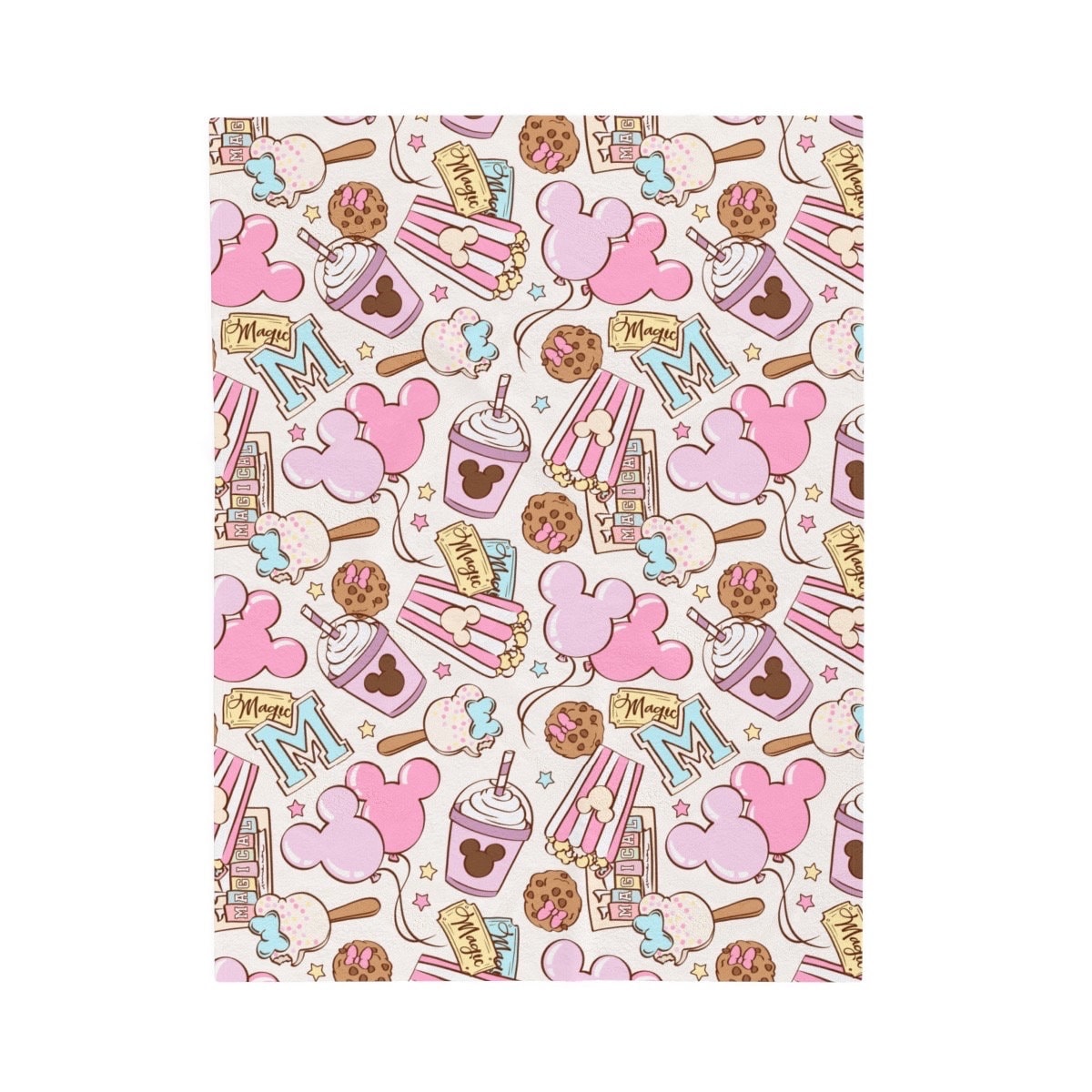 Magical Park Sherpa Fleece Blanket