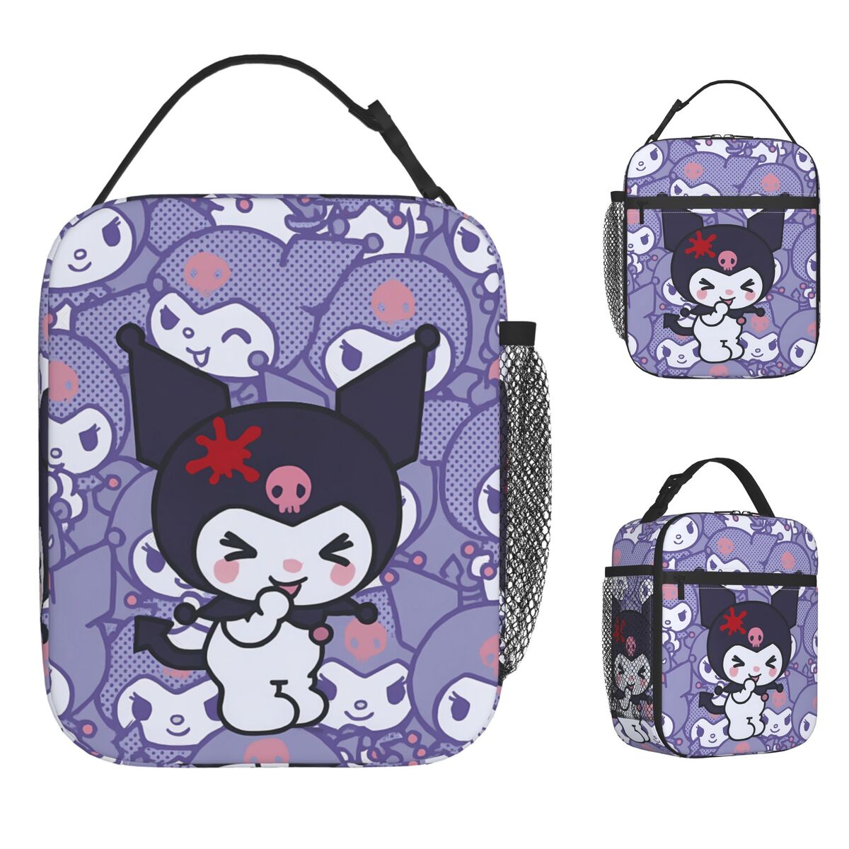 Kuromi Cartoon Lunch Bag Vintage Lunch Bag