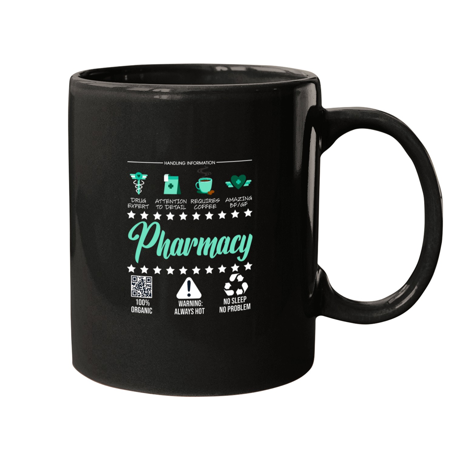 Pharmacist Job Pharmacy No Sleep No Problem medicines Pharmacist Mugs