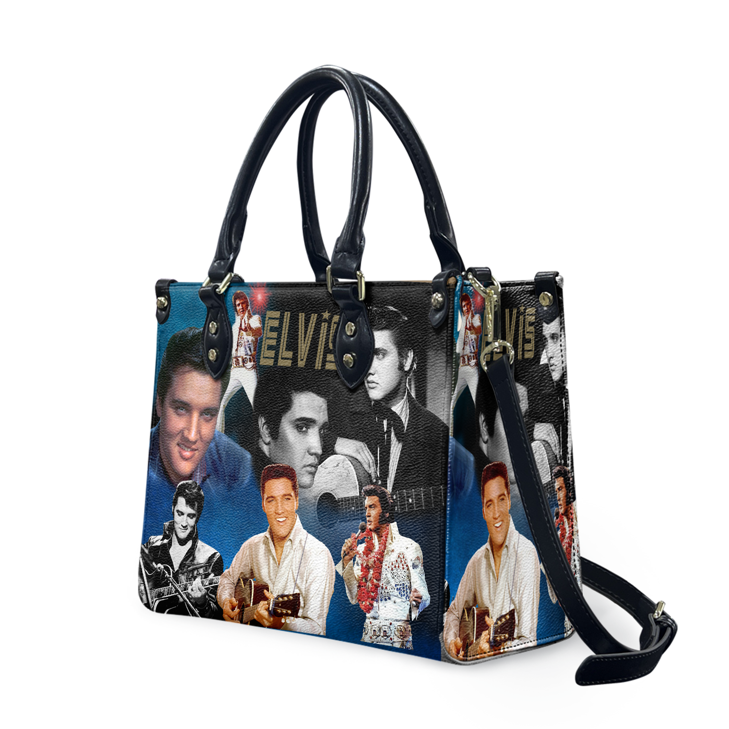 Elvis Presley Leather Handbag, Elvis Presley Handbag