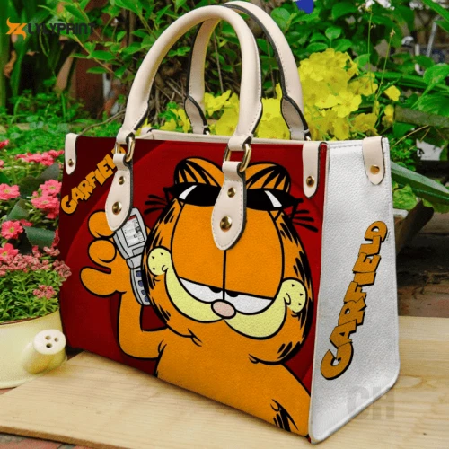 Garfield Leather Handbag Gift For Women