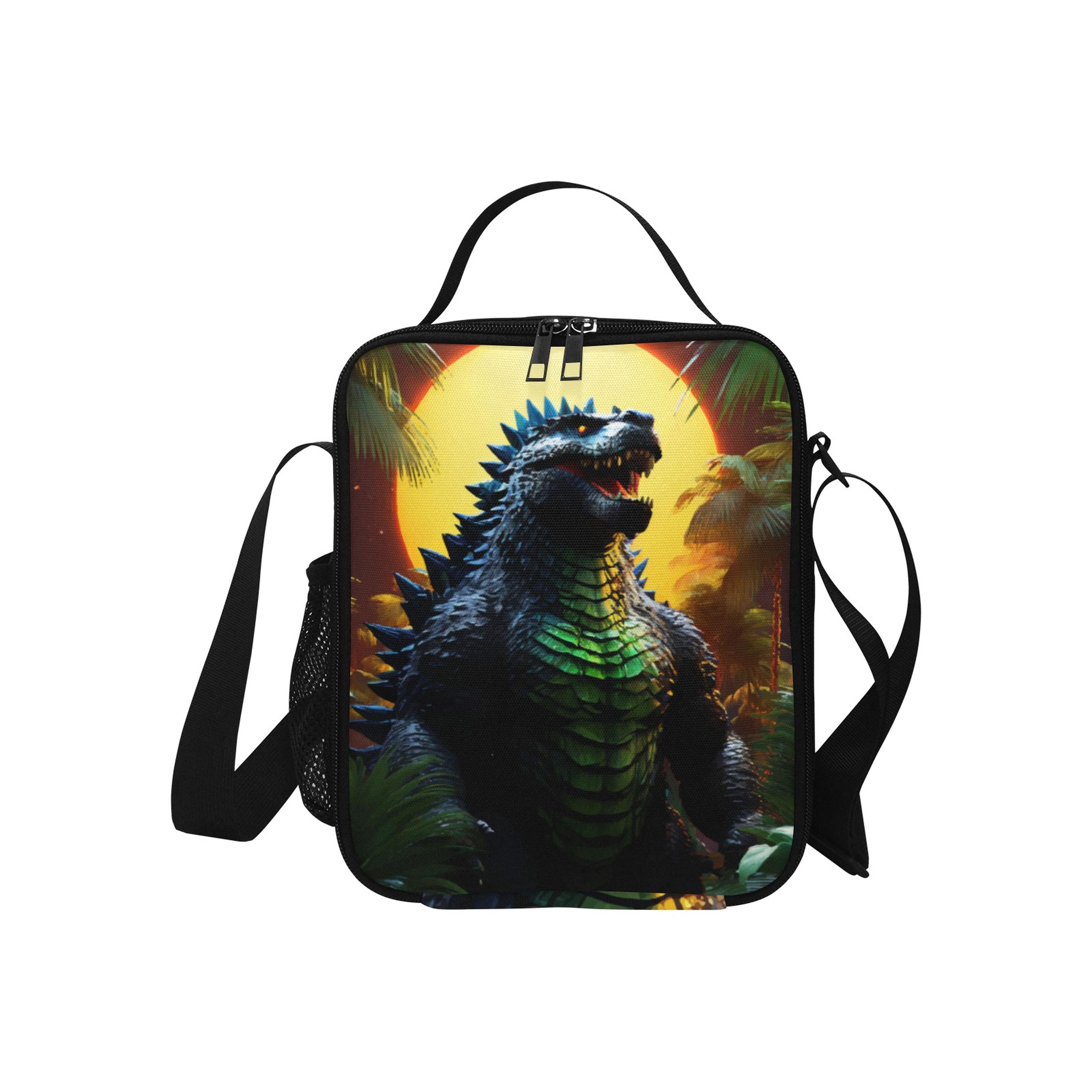 Dinosaur Comics Cartoon Kids Lunch Bag for Boys and Girls