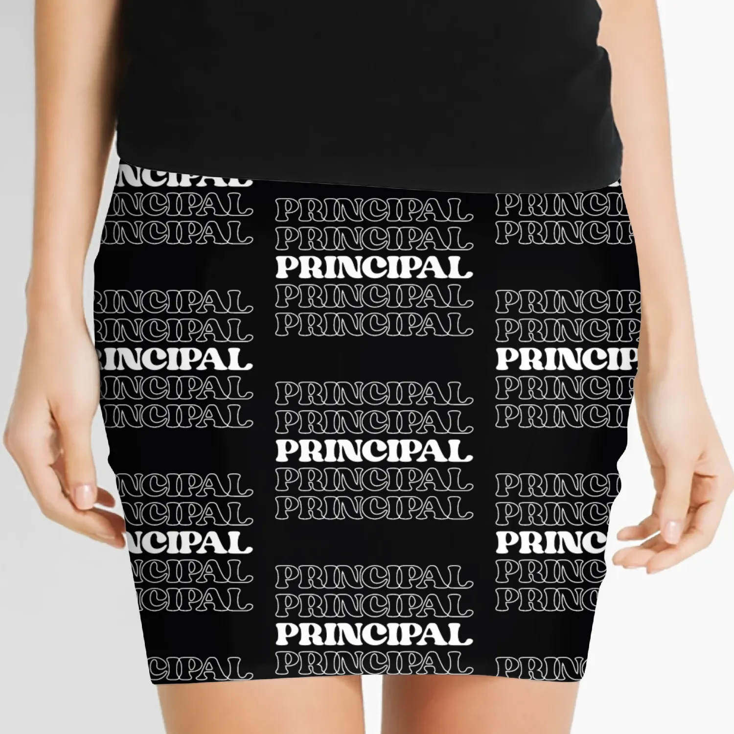 Principal Headmaster Headmistress Head Director Women's Mini Skirts