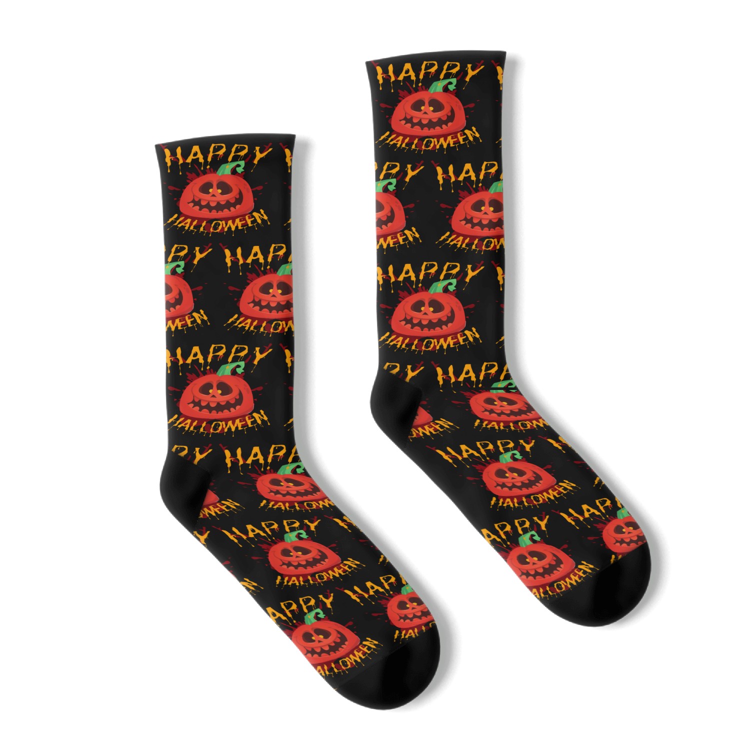 halloween pumpkin Socks